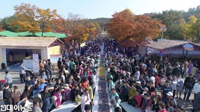 이천쌀문화축제(무지)개 가래떡.JPG