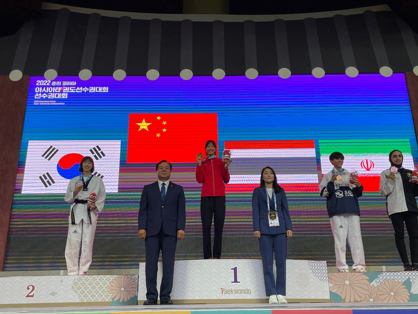 고양시청 태권도팀 이아름 선수, 제25회 아시아태권도선수권대회 은메달 획득