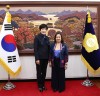 김영주 부의장, 필리핀 하원 수석부의장과 회담 