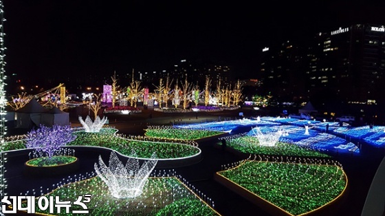로맨틱 빛의 정원 2017고양호수꽃빛축제
